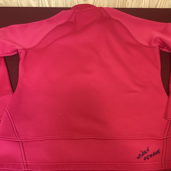Under Armour semi fitted womens 1/4 zip pullover size large - Picture 13 of 14